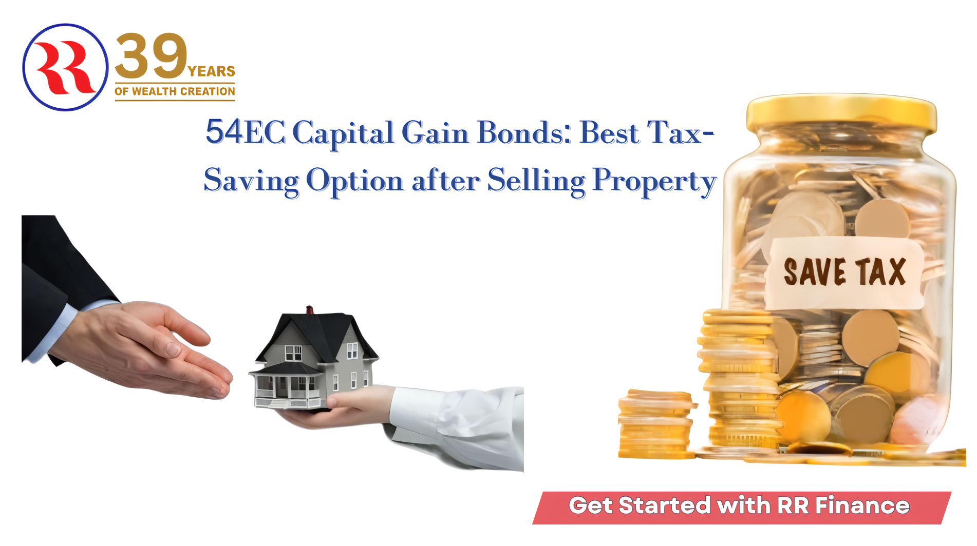 54ec capital gain bonds best tax saving option after selling property